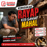 Jasa Pembasmi Rayap Bergaransi Malang
