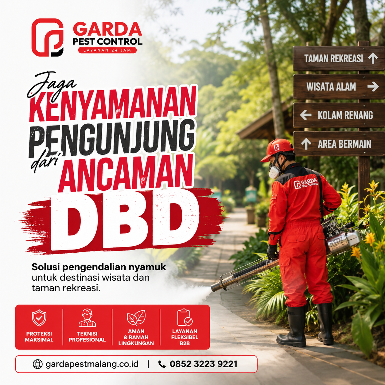 Jasa Pembasmi Nyamuk Terdekat di Malang: Solusi Tuntas dari Garda Pest Control