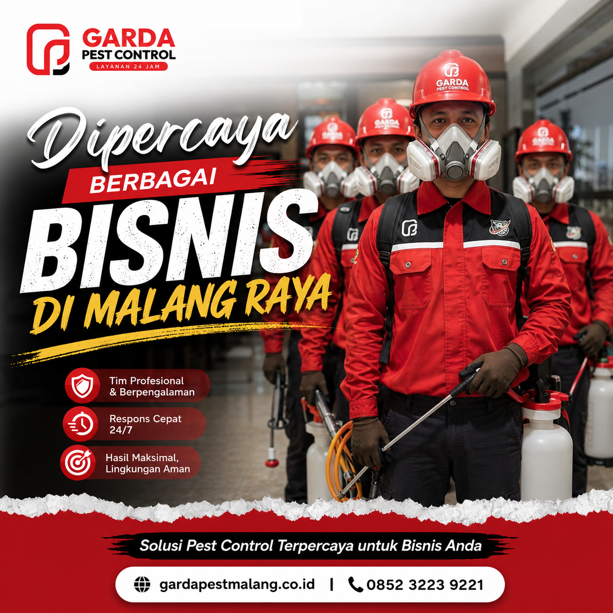 Garda Pest Control: Perusahaan Fogging Terbaik Malang dengan Layanan Profesional