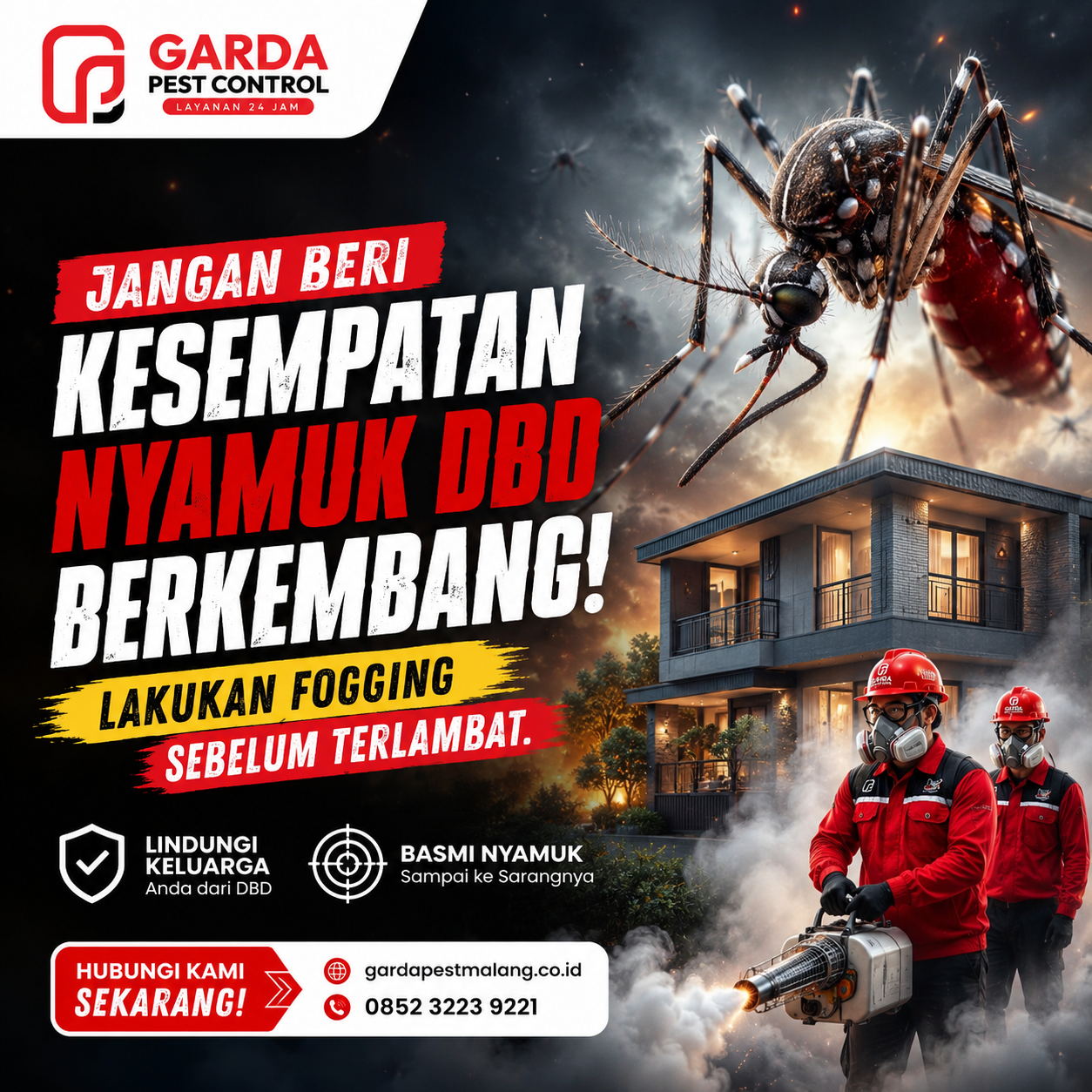 Jasa Semprot Nyamuk DBD: Perlindungan Tuntas dari Ancaman Demam Berdarah