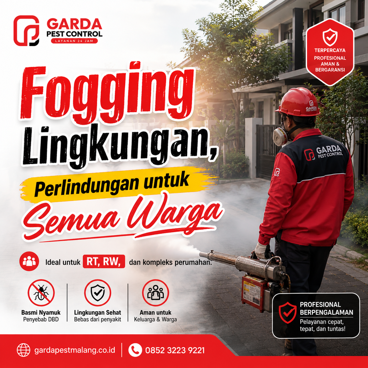 Jasa Fogging Nyamuk Lowokwaru: Perlindungan Efektif dari Ancaman Demam Berdarah