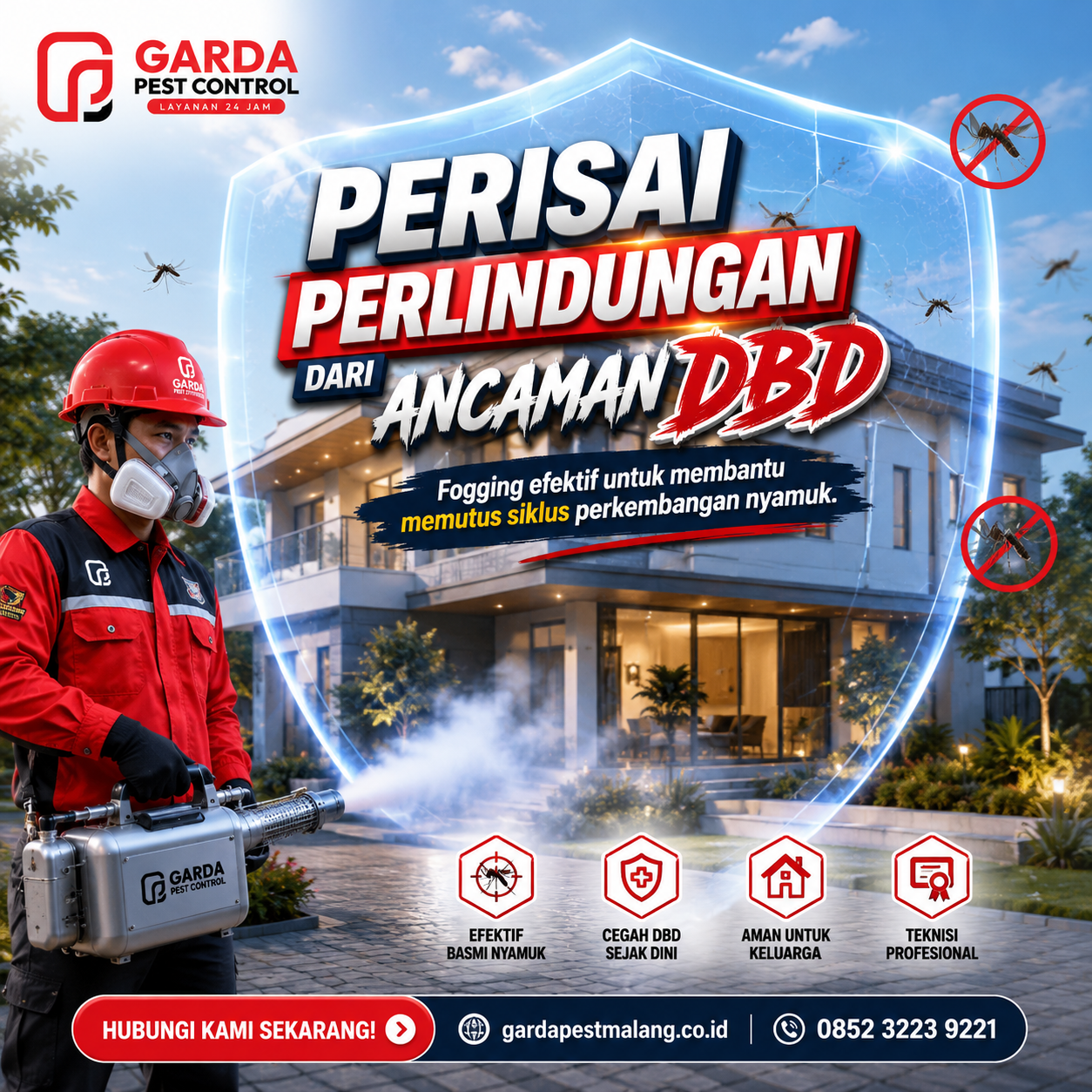 Jasa Fogging Nyamuk di Batu Malang Terpopuler Efektif & Murah