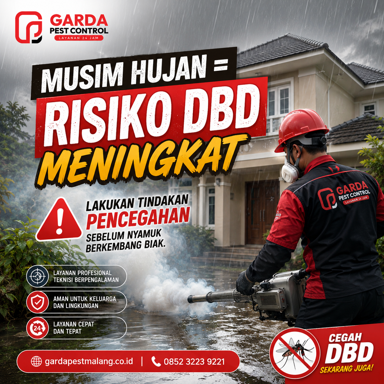 Jasa Fogging Nyamuk di Malang Terbaik