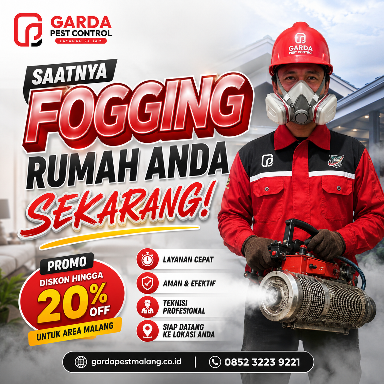 Fogging Nyamuk Profesional Malang: Mengatasi Masalah Nyamuk dengan Keamanan Terjamin