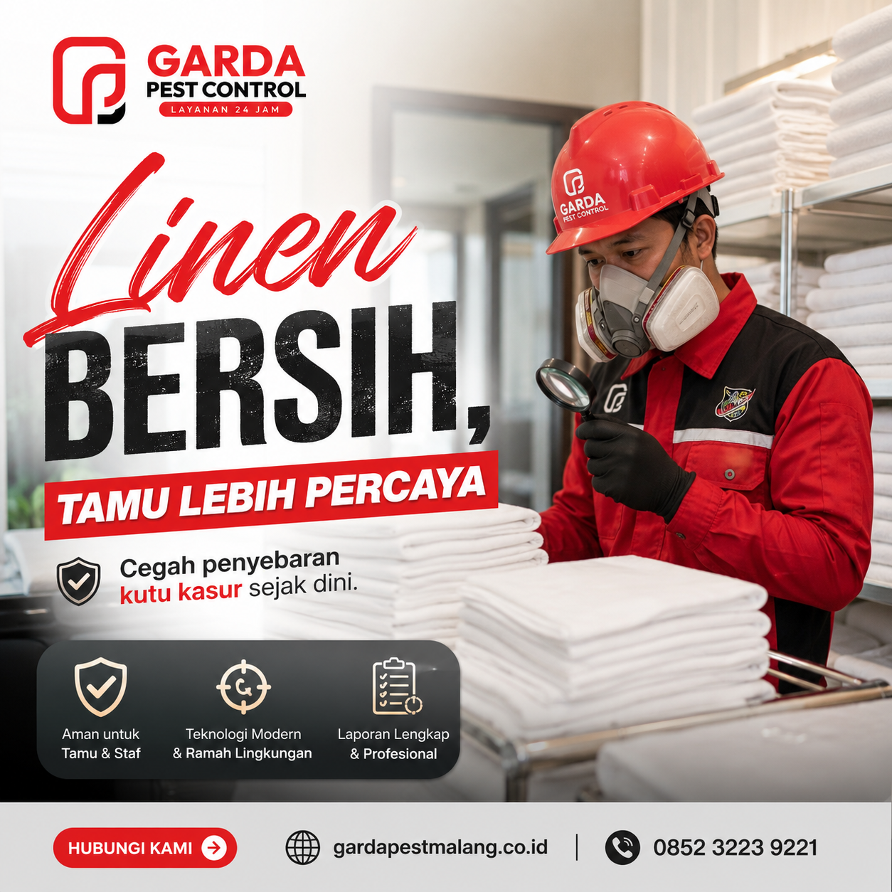 Harga Jasa Pembasmi Kutu Kasur Malang: Solusi Tuntas dari Garda Pest Control