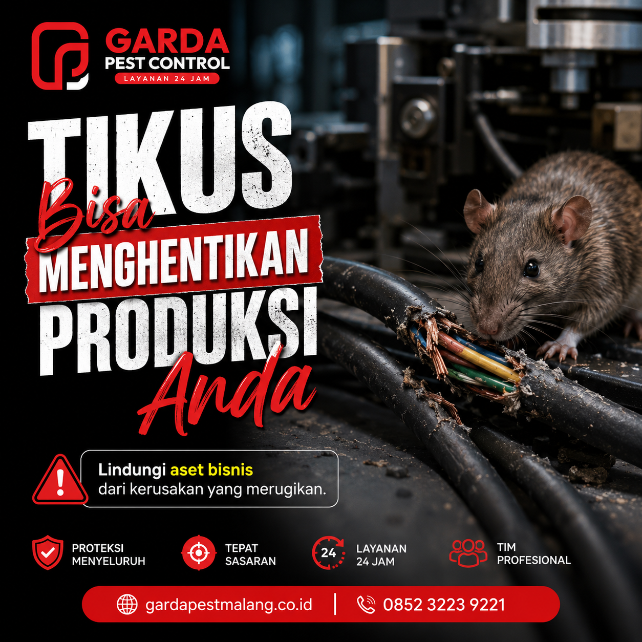 Jasa Basmi Tikus Rumah Malang: Solusi Ampuh dan Tepat dari Garda Pest Control