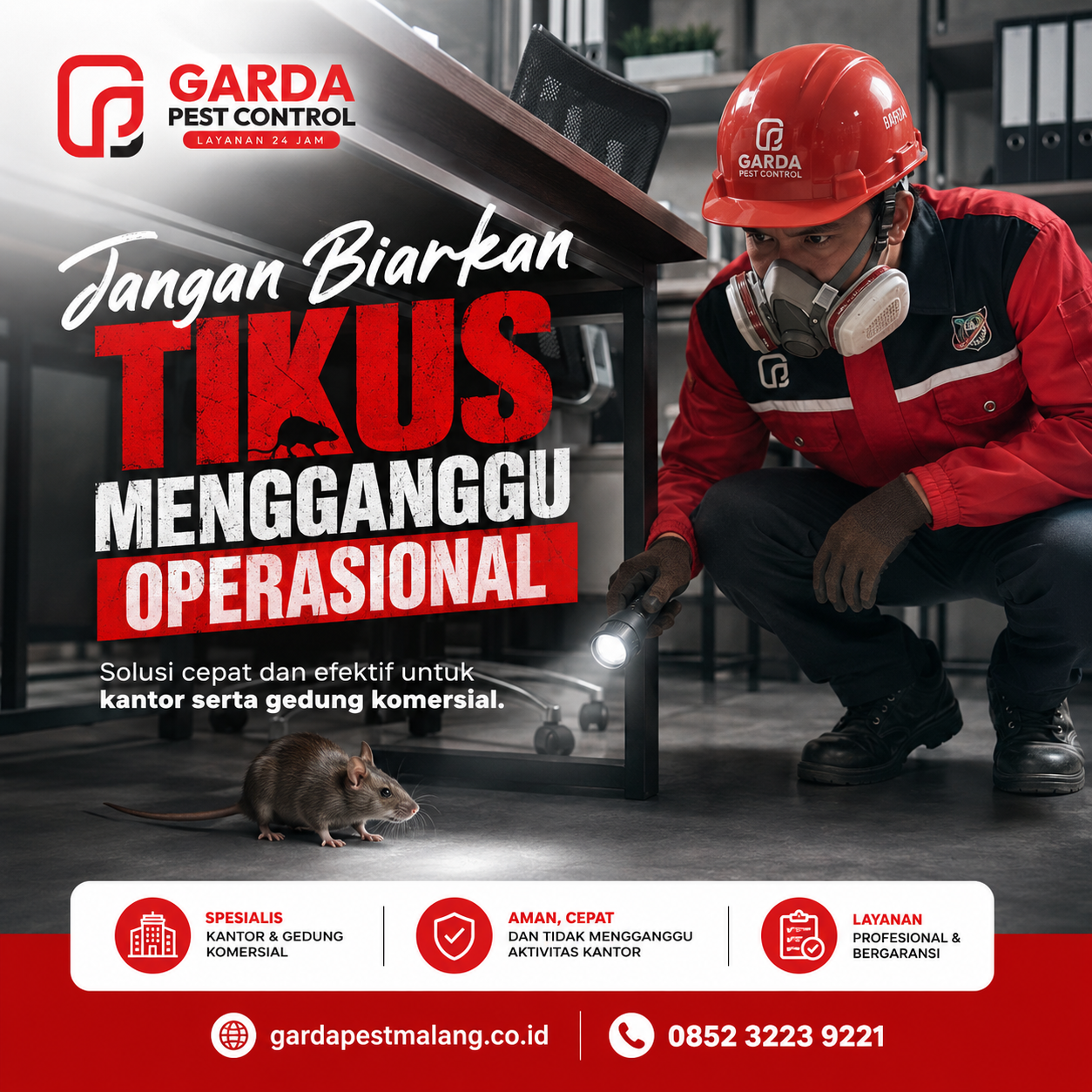 Layanan Jasa Pembasmi Tikus Untuk Restoran dan Gudang di Malang 