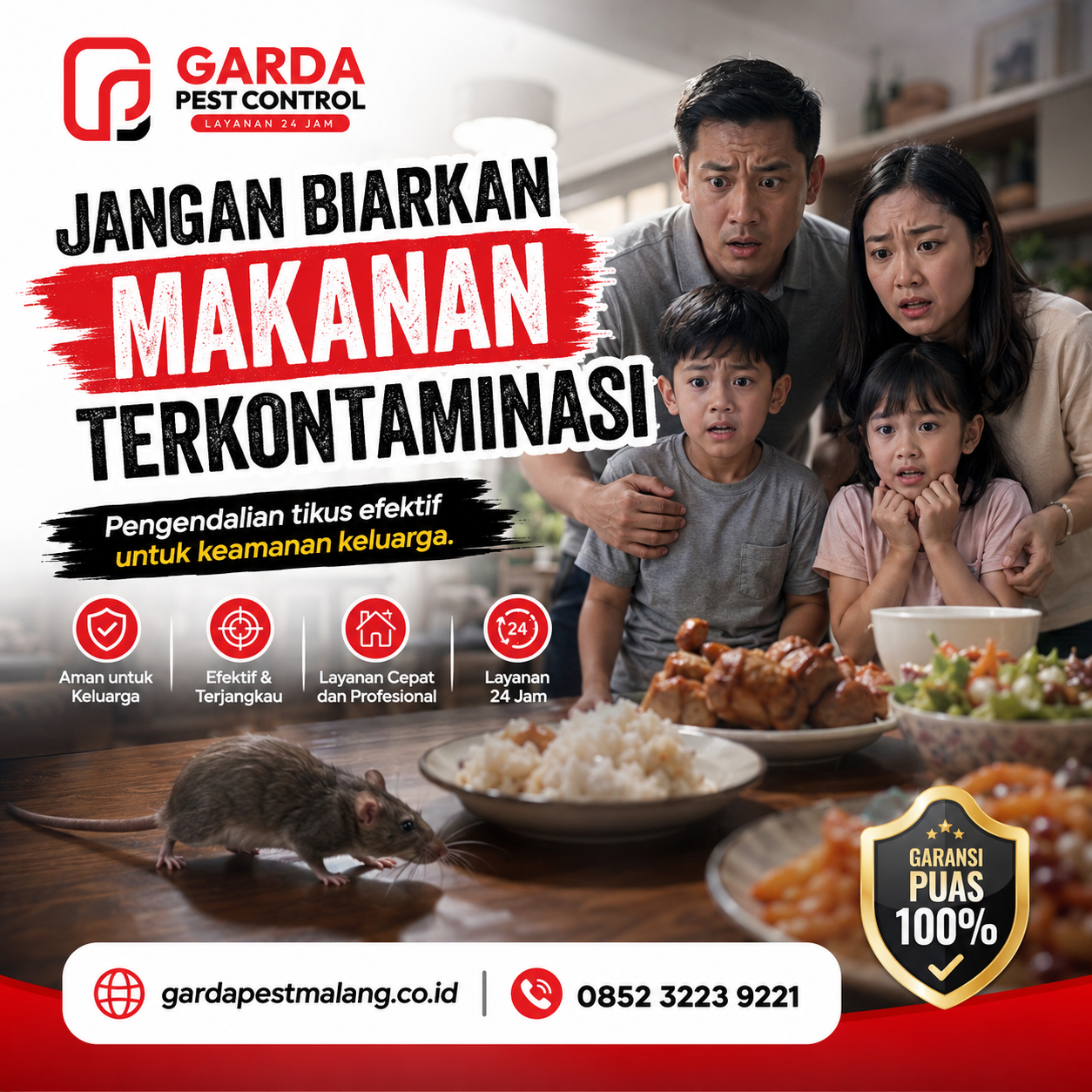 Jasa Pembasmi Tikus Bergaransi Malang: Solusi Tuntas dan Jaminan Efektivitas dari Garda Pest Control