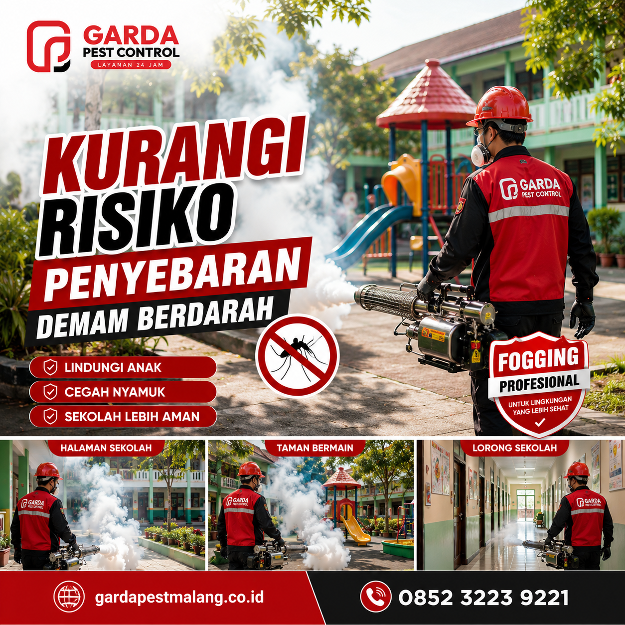 Fogging Nyamuk Panggilan Malang: Solusi Jitu Garda Pest Control untuk Lingkungan Bebas Nyamuk