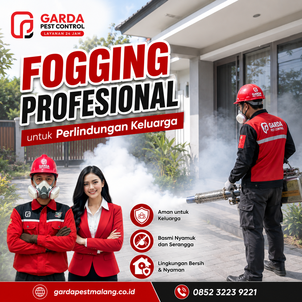 Layanan Fogging Nyamuk Kantor Malang Profesional: Jamin Lingkungan Kerja Bebas Nyamuk