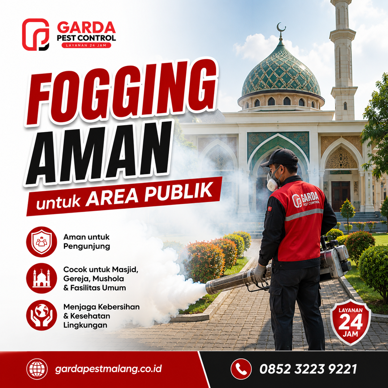 Jasa Fogging Nyamuk Terbaik Malang: Penanganan Efektif dan Aman dari Garda Pest Control