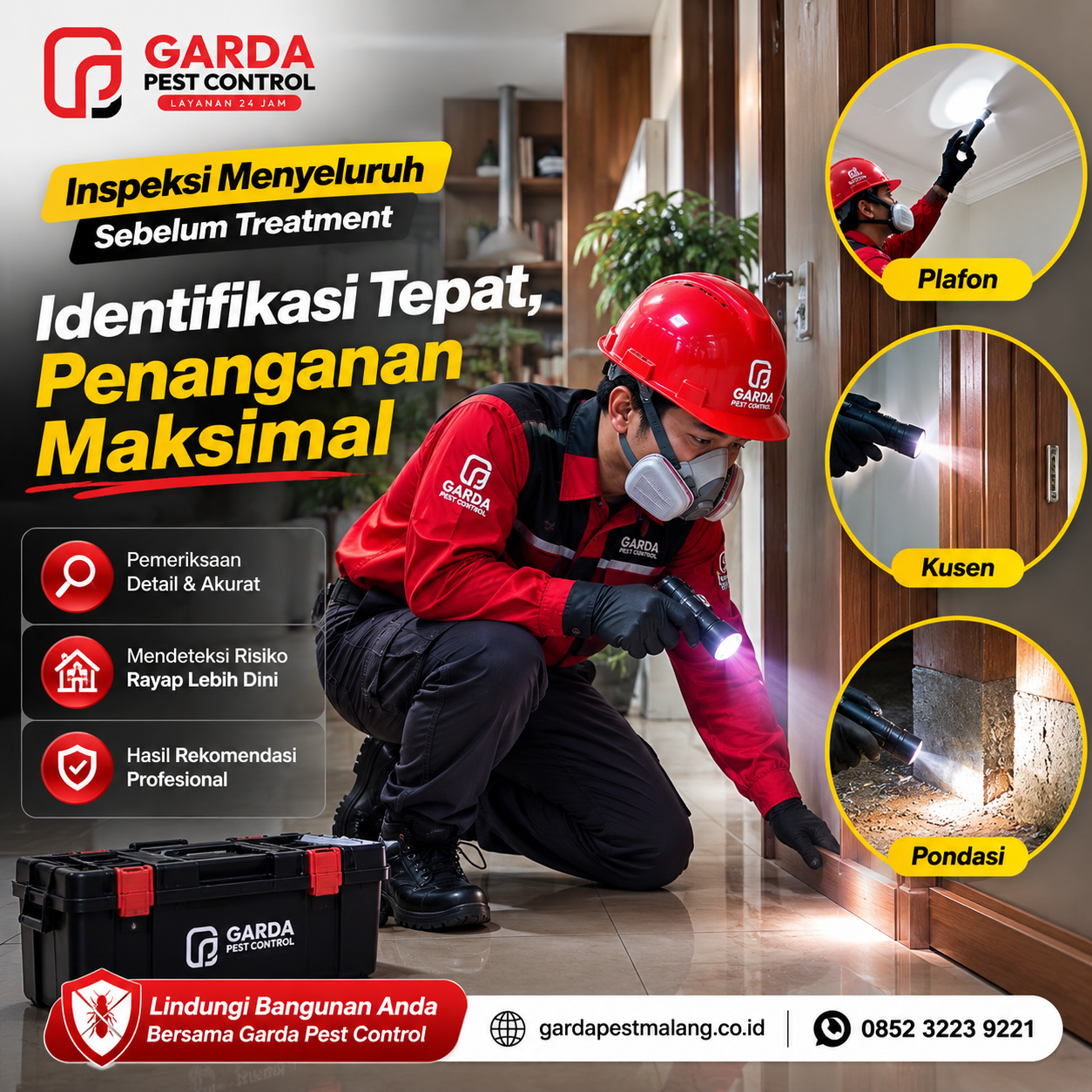  jasa anti rayap per meter di malang dan Rincian Tarif Lengkap