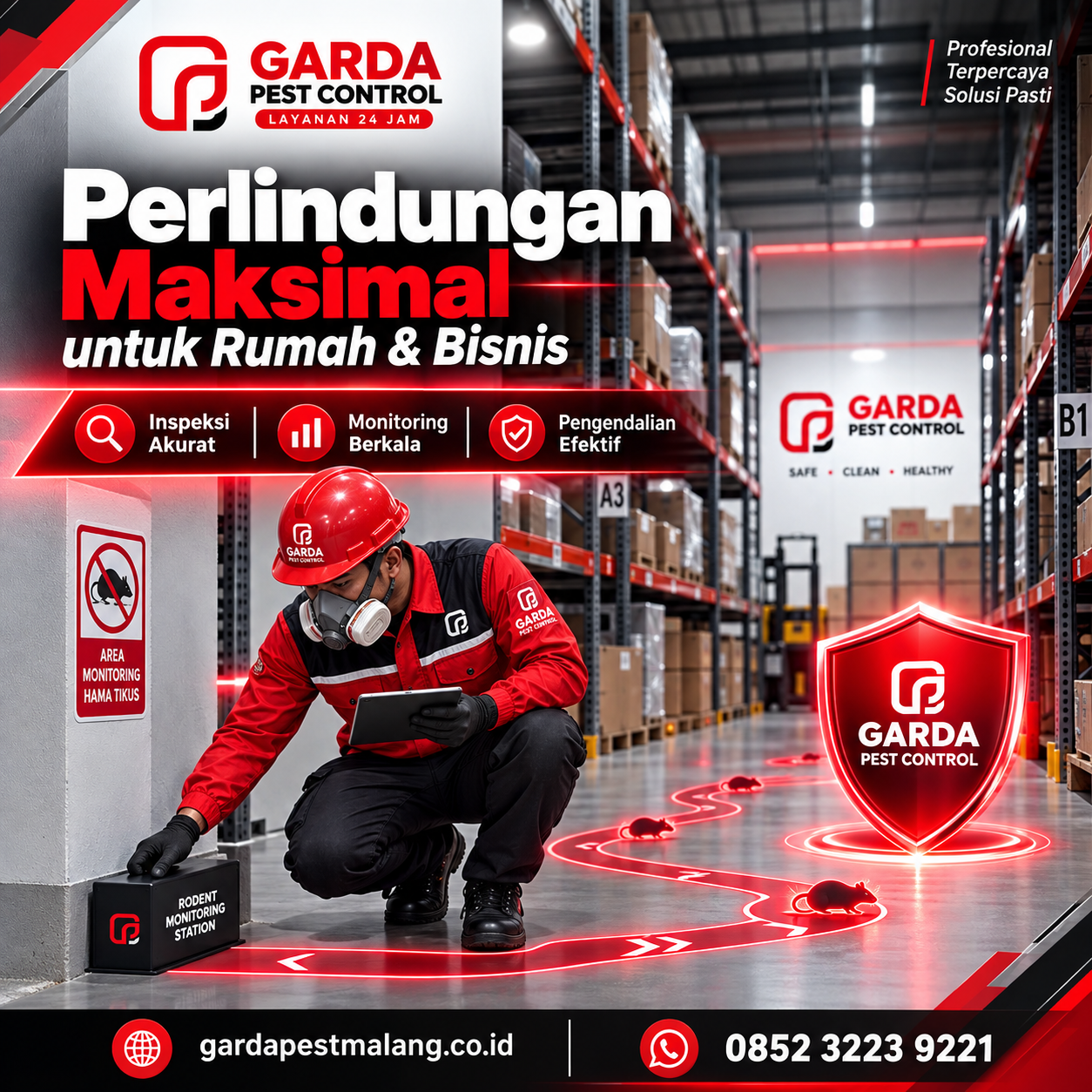 Jasa Pembasmi Tikus Rumah dan Gudang di Malang: Solusi Tuntas Bebas Hama