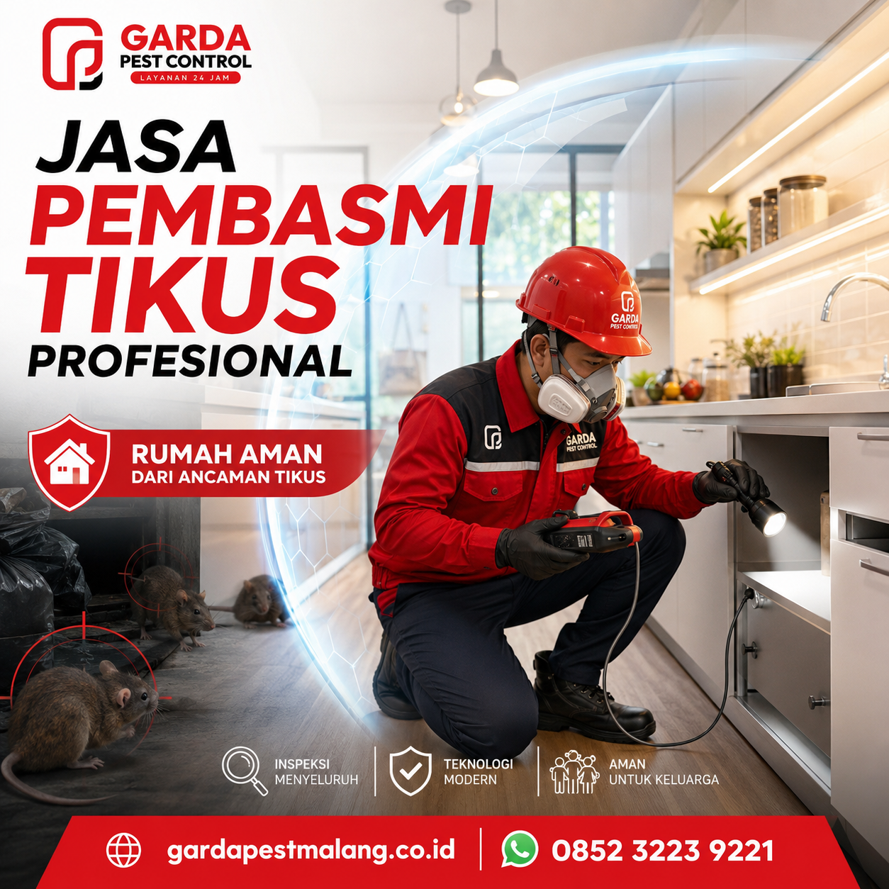 Perbandingan Efektivitas Jasa Pembasmi Tikus vs Perangkap Mandiri