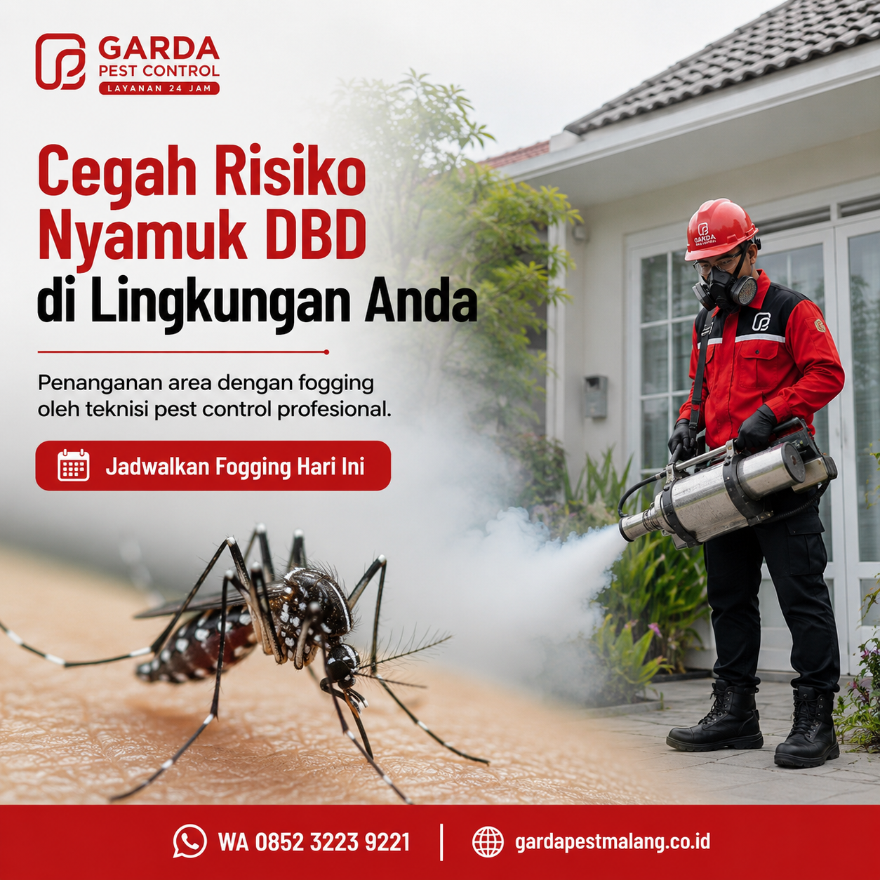 Rincian Biaya Jasa Fogging Nyamuk Rumah Tinggal Malang dan Panduan Lengkapnya