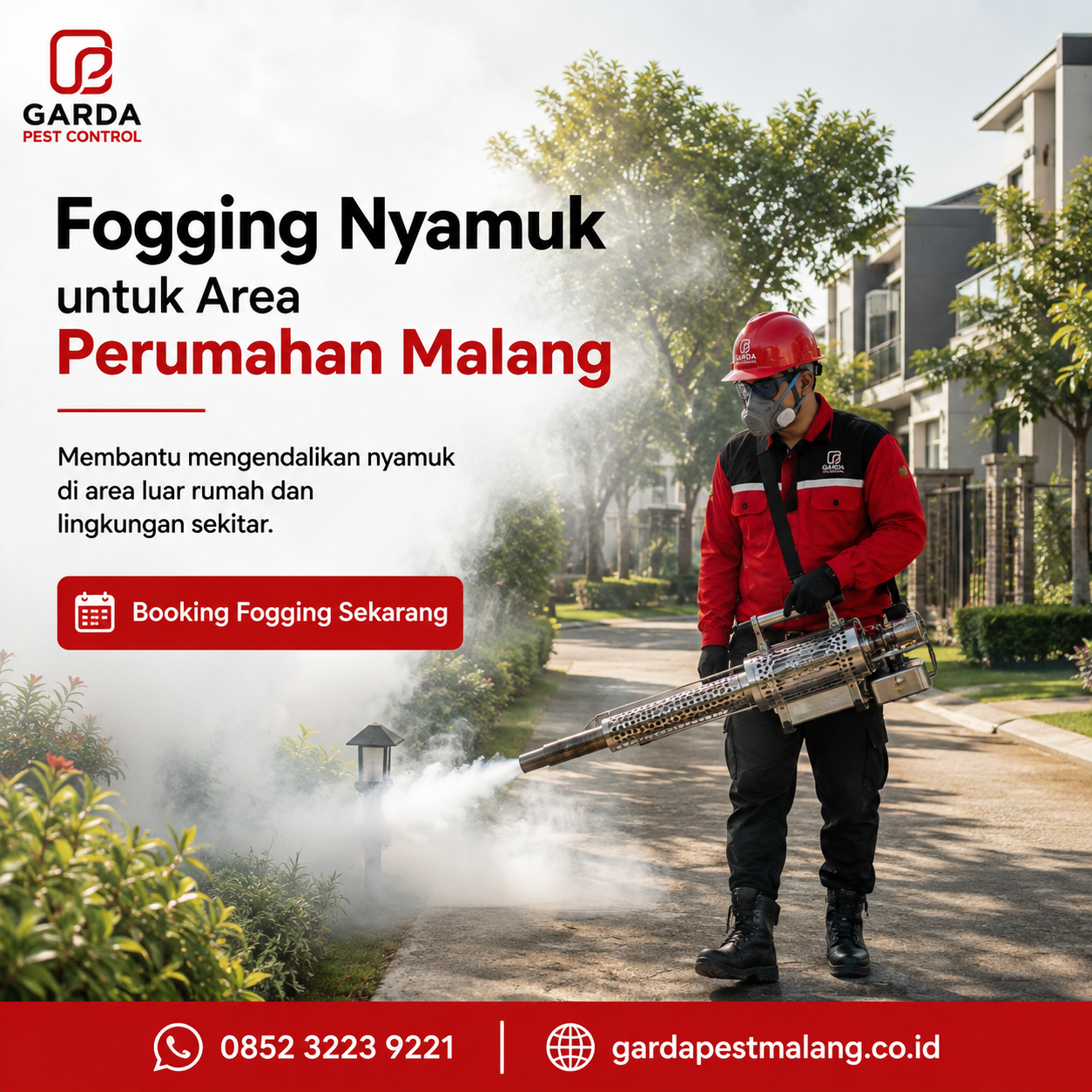 Jasa Fogging Nyamuk Area Perumahan dan RT RW Malang: Solusi Tepat Pengendalian DBD di Lingkungan Anda