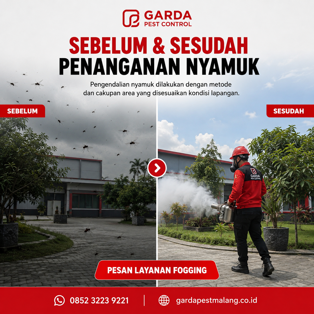 Rincian Biaya Jasa Fogging Nyamuk di Malang dan Faktor yang Mempengaruhinya