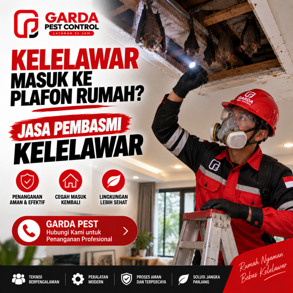 Jasa Pembasmi Kelelawar di Malang: Handal