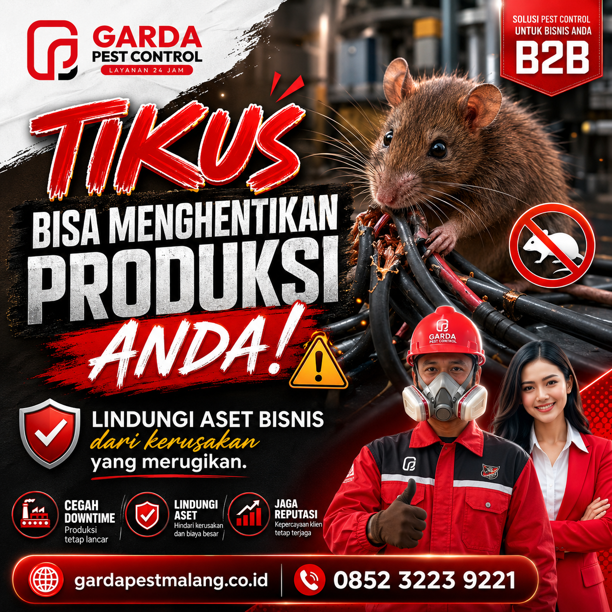 Biaya Jasa Pembasmi Tikus Malang:  Tarif Layanan Termurah